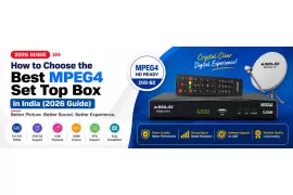 How to Choose the Best MPEG4 Set Top Box in India (2026 Guide)